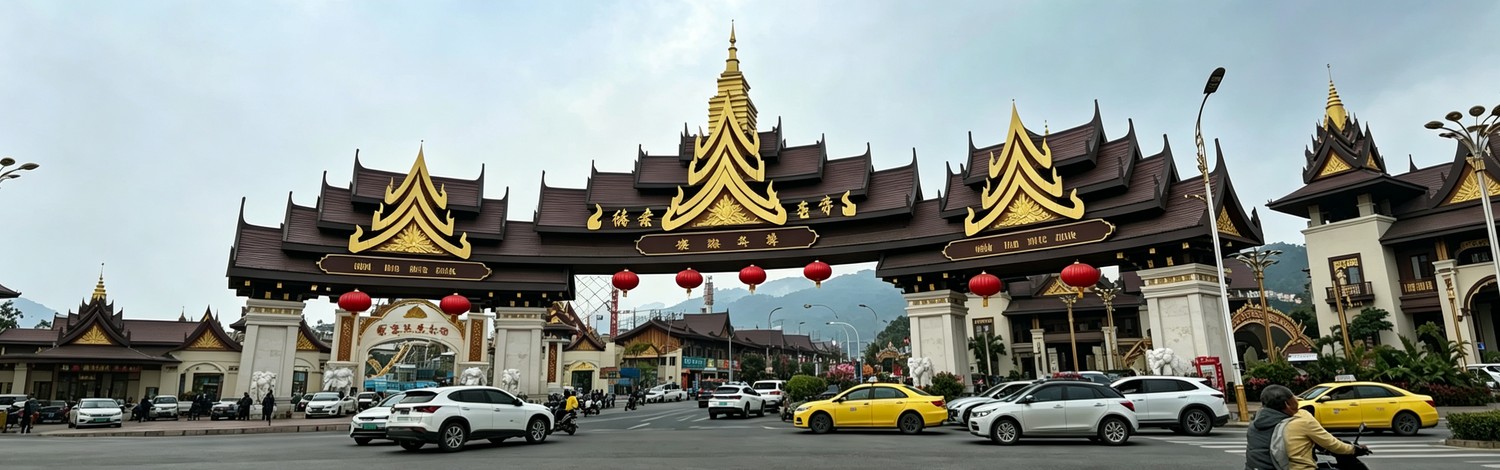 Baoshan → Mangshi | Golden & Silver Pagodas → Hougu Coffee → Dai Ancient Town