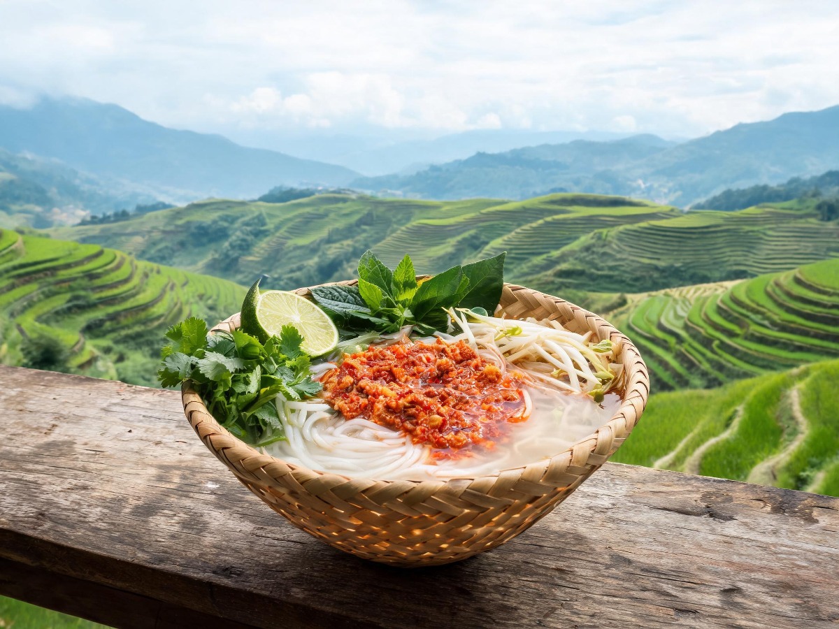 Hand-Eaten Rice Noodles