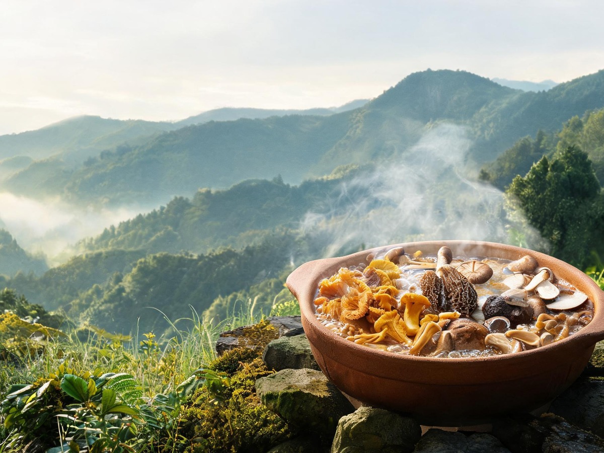 Yunnan Wild Mushroom Hot Pot