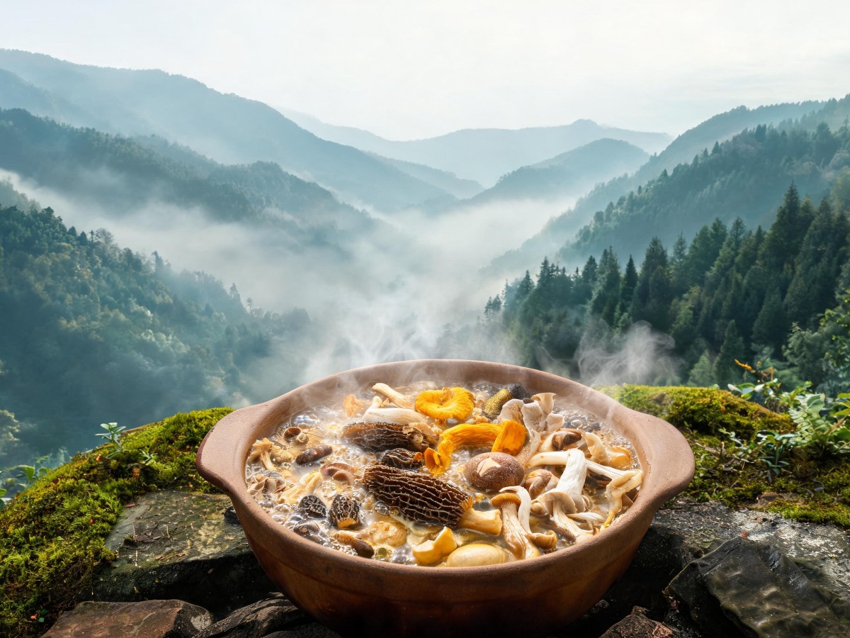 Yunnan Wild Mushroom Hot Pot