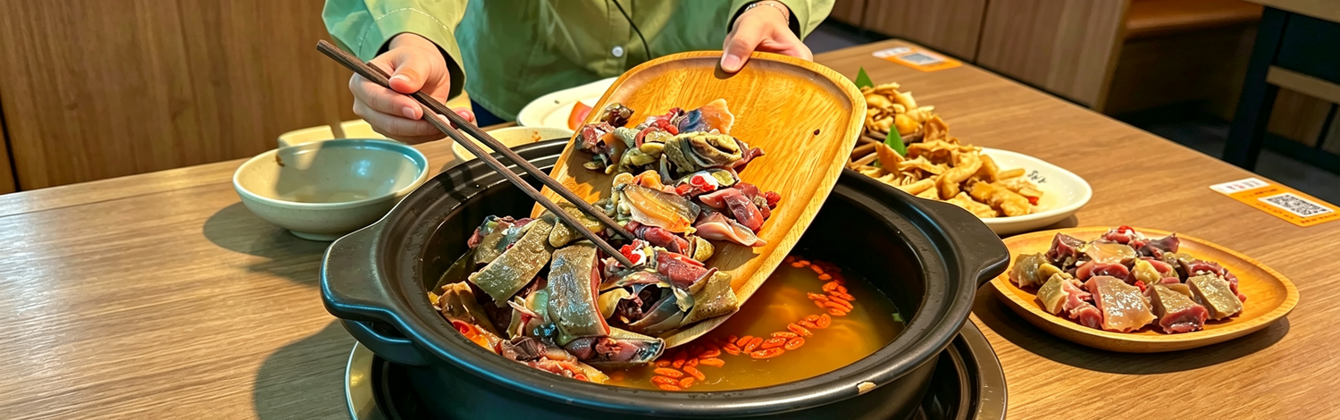 Pu'er Tea–Braised Free-Range Chicken