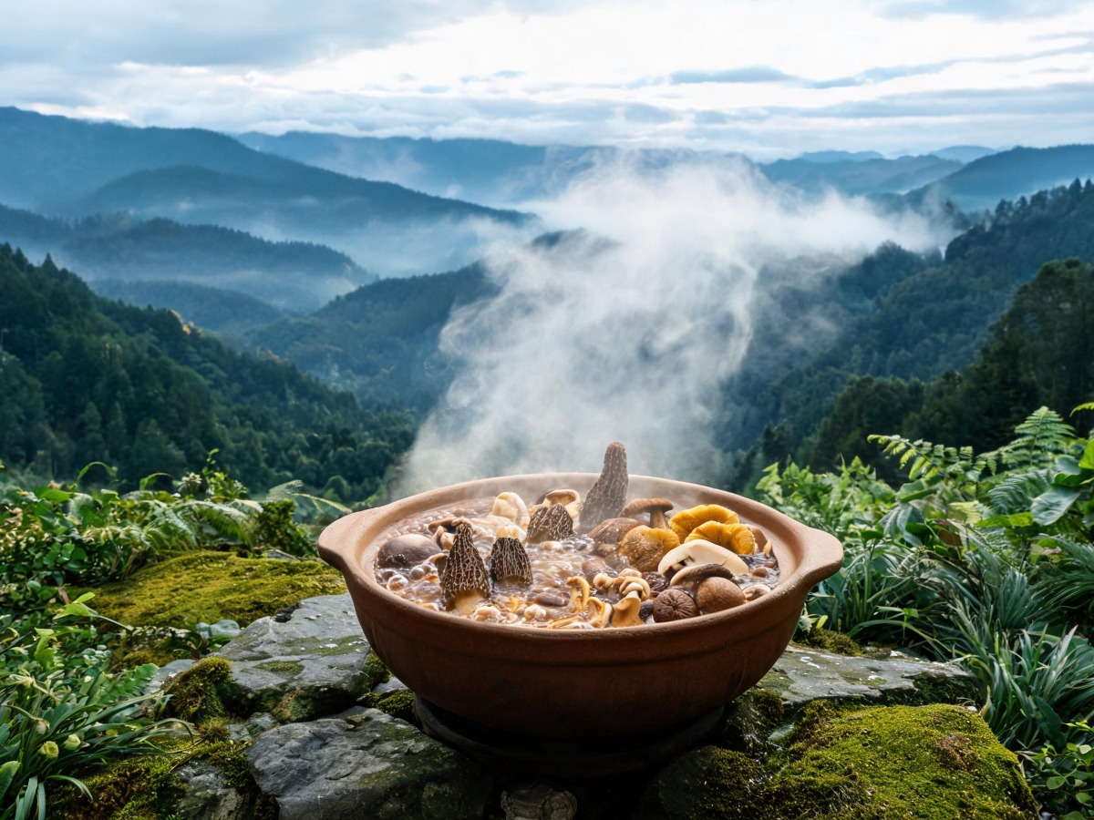 Yunnan Wild Mushroom Hot Pot